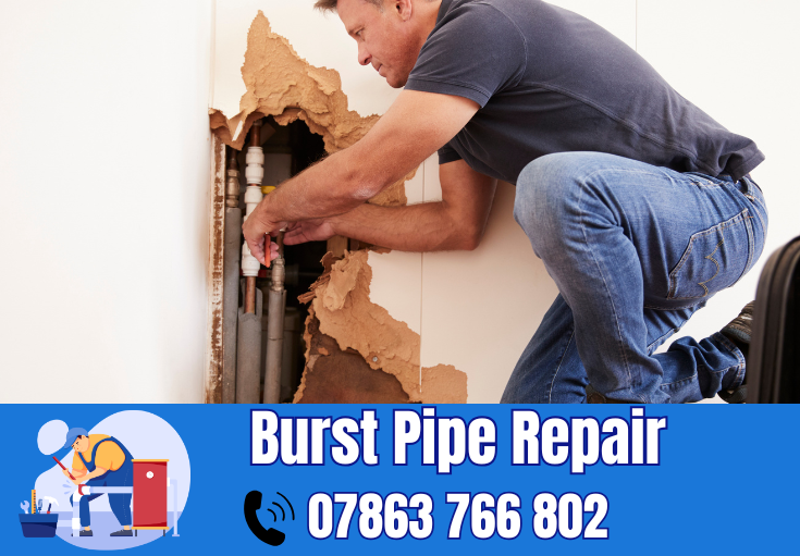 burst pipe repair Earlestown